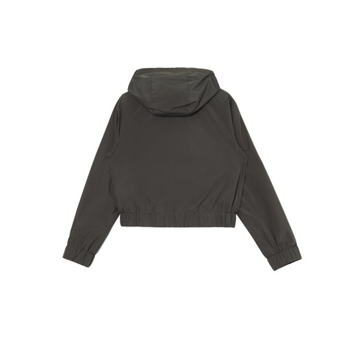 Cropp - Szara kurtka z kapturem - szary Cropp L Cropp