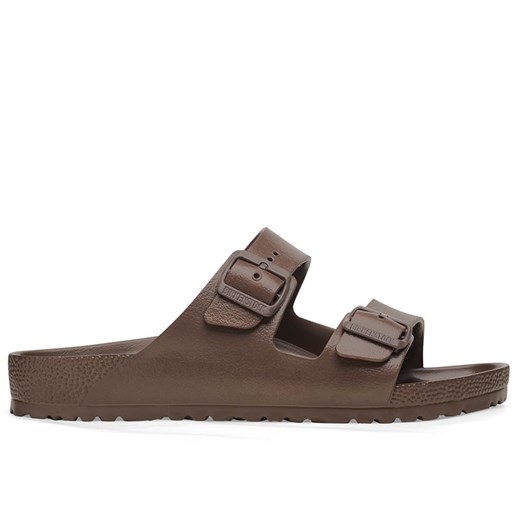 Klapki Birkenstock Arizona Eva 1027328 - brązowe ze sklepu streetstyle24.pl w kategorii Klapki męskie - zdjęcie 173600073