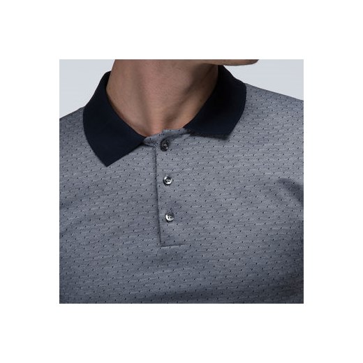 Morato T-shirts & Polo - Polo shirt in pique cotton with jacquard print morato-it  bawełna