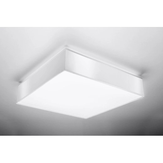 Kwadratowy minimalistyczny plafon E797-Horux - biały Lumes One Size okazyjna cena Edinos.pl