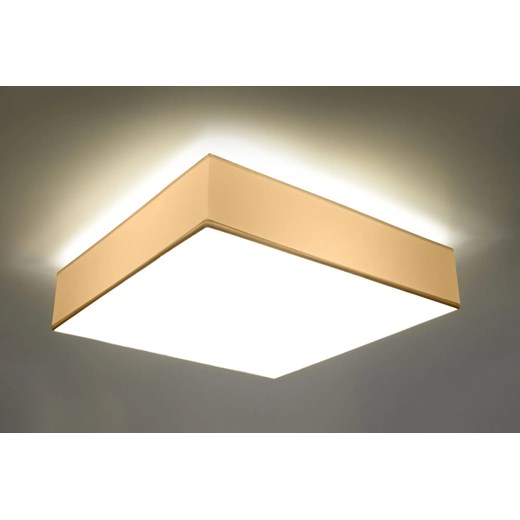 Kwadratowy minimalistyczny plafon E797-Horux - biały Lumes One Size okazja Edinos.pl