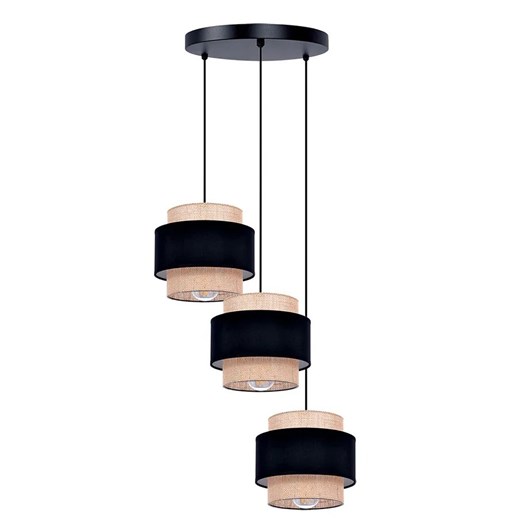 Potrójna lampa wisząca boho nad stół - A526 T7-A83 ze sklepu Edinos.pl w kategorii Oświetlenie - zdjęcie 173602293