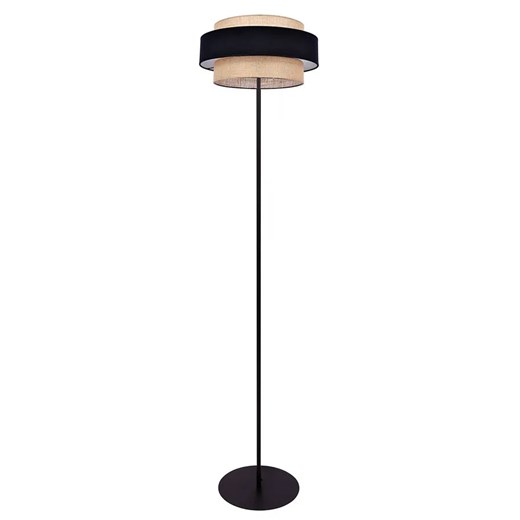 Lampa podłogowa boho z podwójnym abażurem - A529 M5-H78 ze sklepu Edinos.pl w kategorii Lampy podłogowe - zdjęcie 173602303