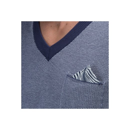 Morato Knitwear - Two-tone V-neck sweater morato-it  