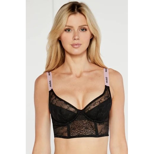 Hugo Bodywear Biustonosz CROP TOP SPORTY LACE L Gomez Fashion Store