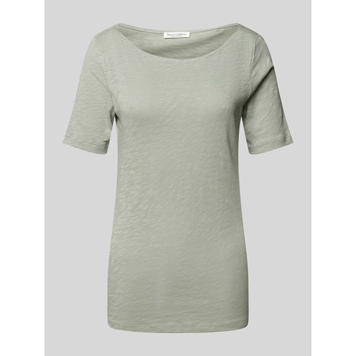 T-shirt z dekoltem w łódkę ze sklepu Peek&Cloppenburg  w kategorii Bluzki damskie - zdjęcie 173611130