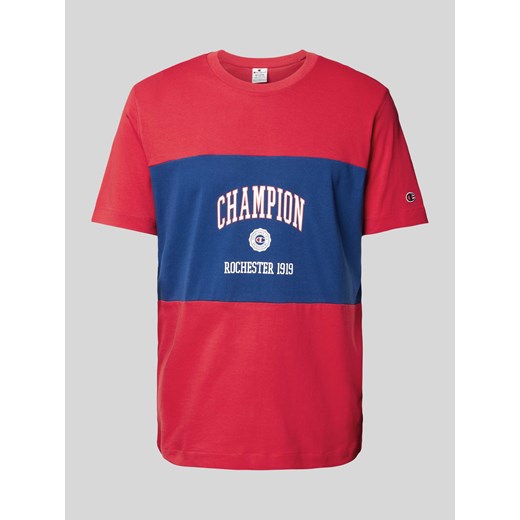 T-shirt w stylu Colour Blocking ze sklepu Peek&Cloppenburg  w kategorii T-shirty męskie - zdjęcie 173611201