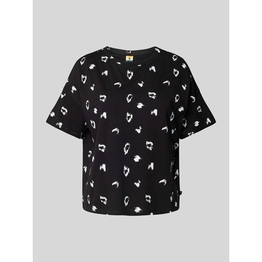 T-shirt we wzory na całej powierzchni ze sklepu Peek&Cloppenburg  w kategorii Bluzki damskie - zdjęcie 173611511