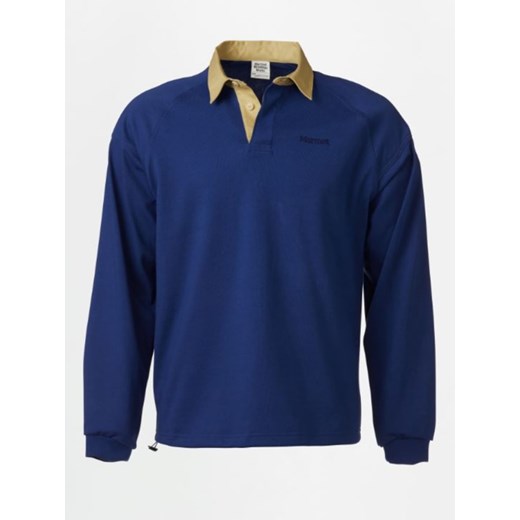 Marmot Sweter &quot;Mountain Works Rugby&quot; w kolorze granatowo-beżowym ze sklepu Limango Polska w kategorii Swetry męskie - zdjęcie 173612944