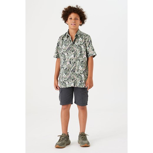 Garcia Koszula w kolorze oliwkowo-biało-czarnym ze sklepu Limango Polska w kategorii Koszule chłopięce - zdjęcie 173613481
