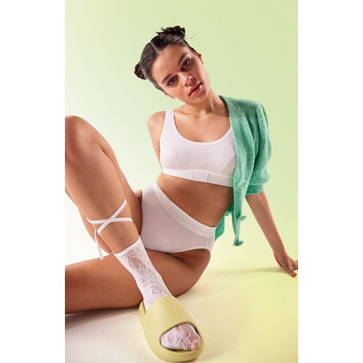 Sloggi biały top sportowy Double Comfort 10022574, Kolor biały, Rozmiar 36, Sloggi 38 promocja Primodo