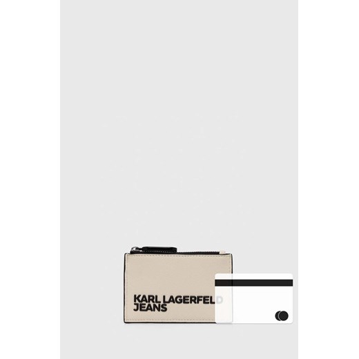 Karl Lagerfeld Jeans etui na klucze kolor beżowy 245J3203 One size ANSWEAR.com
