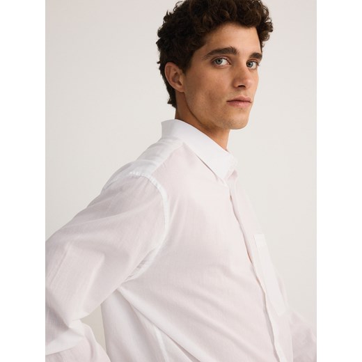 Koszula męska Reserved z klasycznym kołnierzykiem z długim rękawem 