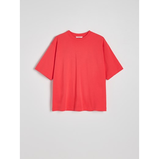 Reserved - T-shirt oversize - czerwony Reserved L Reserved