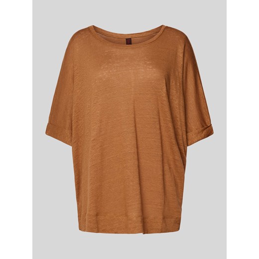 T-shirt o kroju oversized z okrągłym dekoltem ze sklepu Peek&Cloppenburg  w kategorii Bluzki damskie - zdjęcie 173618303