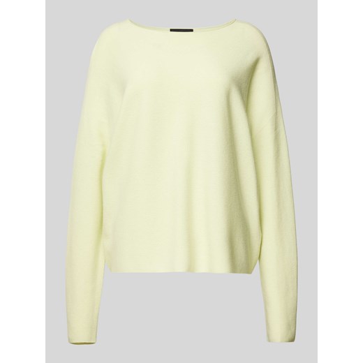Sweter z dzianiny z okrągłym dekoltem model ‘MELISE’ ze sklepu Peek&Cloppenburg  w kategorii Swetry damskie - zdjęcie 173621841