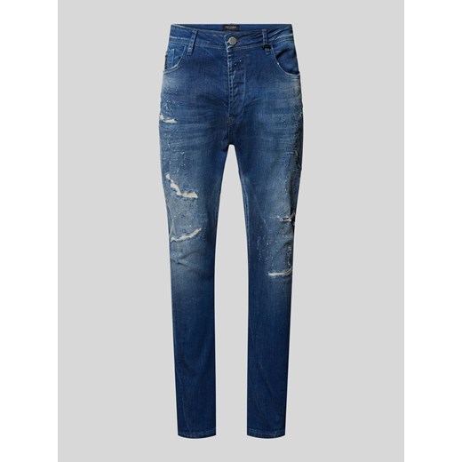 Jeansy o kroju tapered fit z 5 kieszeniami model ‘Wenko’ ze sklepu Peek&Cloppenburg  w kategorii Jeansy męskie - zdjęcie 173622071