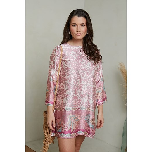 Curvy Lady Sukienka w kolorze jasnoróżowym Curvy Lady 48/50 promocja Limango Polska