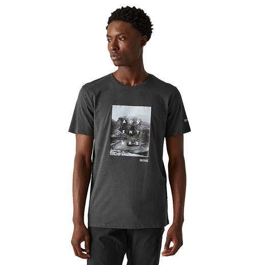 Regatta Koszulka funkcyjna &quot;Breezed IV&quot; w kolorze antracytowym ze sklepu Limango Polska w kategorii T-shirty męskie - zdjęcie 173622623
