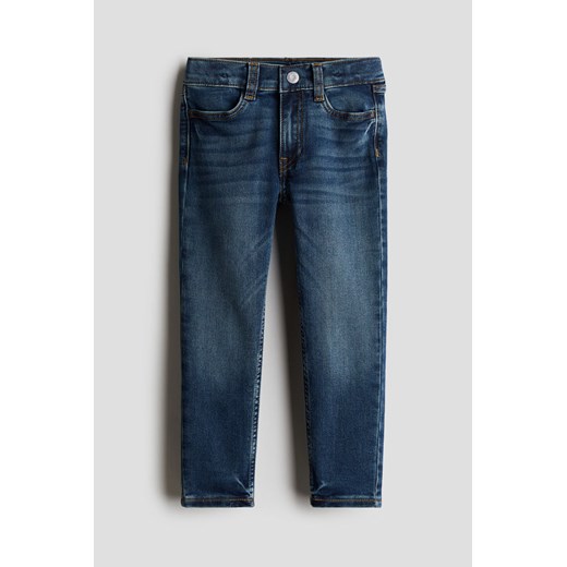 H & M - Dżinsy Super Soft Slim Fit - Niebieski ze sklepu H&M w kategorii Spodnie chłopięce - zdjęcie 173624771