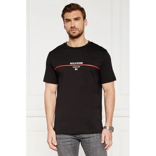 Tommy Hilfiger t-shirt męski z krótkim rękawem młodzieżowy