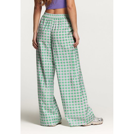 SHIWI Spodnie w kolorze fioletowo-zielonym Shiwi M Limango Polska okazyjna cena