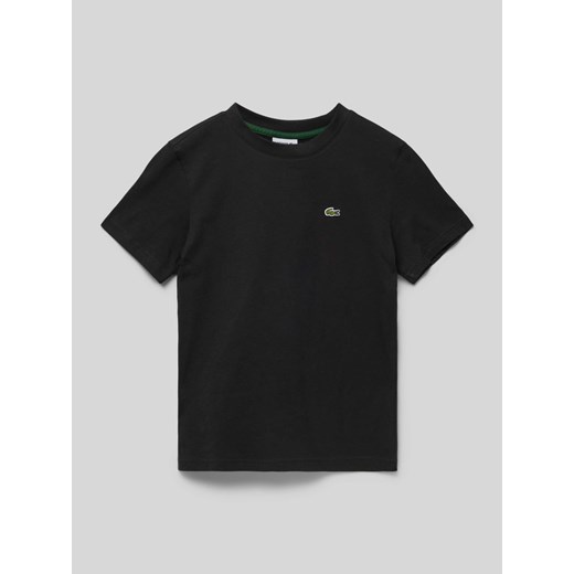 T-shirt z naszywką z logo ze sklepu Peek&Cloppenburg  w kategorii T-shirty chłopięce - zdjęcie 173629280