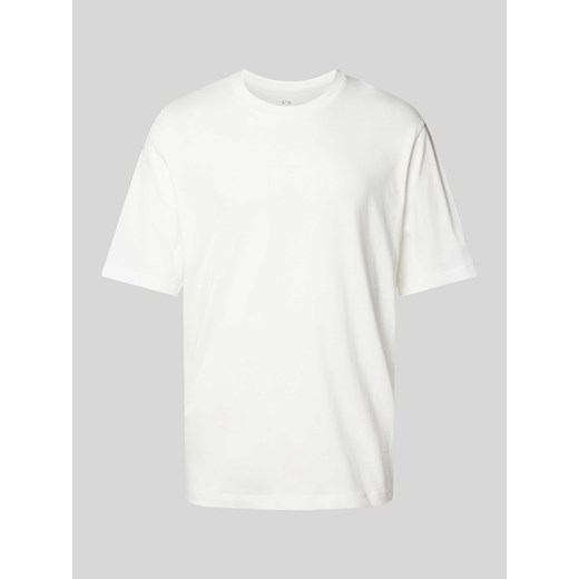 T-shirt z detalem z logo ze sklepu Peek&Cloppenburg  w kategorii T-shirty męskie - zdjęcie 173629304