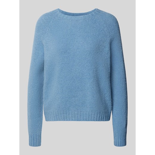 Sweter z dzianiny z okrągłym dekoltem model ‘GHIACCI’ ze sklepu Peek&Cloppenburg  w kategorii Swetry damskie - zdjęcie 173629574