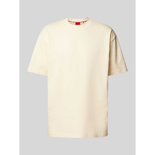 T-shirt z detalem z logo model ‘Dplanitee’ ze sklepu Peek&Cloppenburg  w kategorii T-shirty męskie - zdjęcie 173629634
