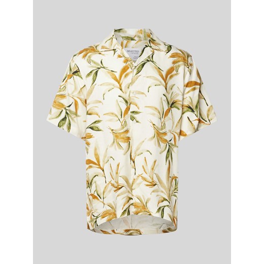 Koszula casualowa o kroju regular fit z kołnierzem z połami model ‘NOA’ ze sklepu Peek&Cloppenburg  w kategorii Koszule męskie - zdjęcie 173629730