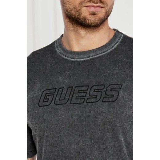Guess t-shirt męski z krótkimi rękawami