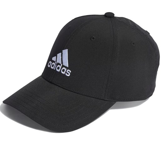 Czapka adidas Sportswear Embroidered Logo Lightweight Baseball IB3244 - czarna ze sklepu streetstyle24.pl w kategorii Czapki z daszkiem męskie - zdjęcie 173631932