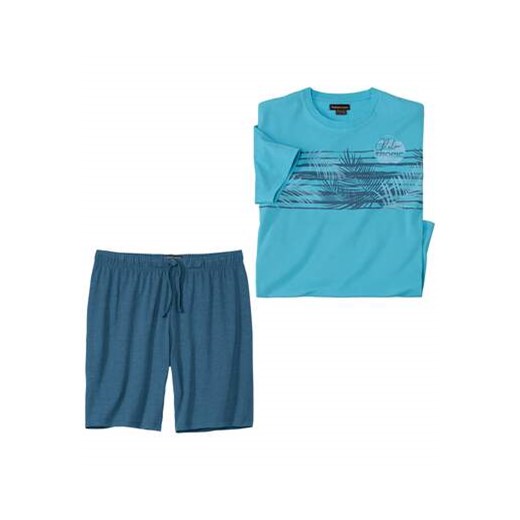 Piżama z szortami Tropical Summer ze sklepu Atlas For Men w kategorii Piżamy męskie - zdjęcie 173633572