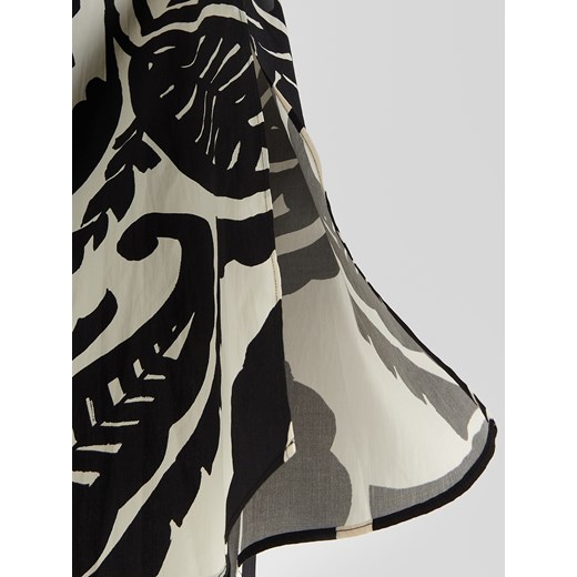 Reserved - Spódnica ze wzorzystej tkaniny - wielobarwny Reserved L Reserved