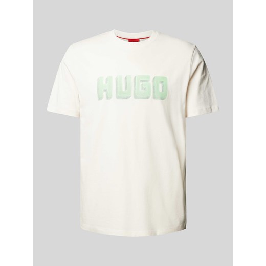 T-shirt z nadrukiem z logo model ‘Daqerio’ ze sklepu Peek&Cloppenburg  w kategorii T-shirty męskie - zdjęcie 173636503