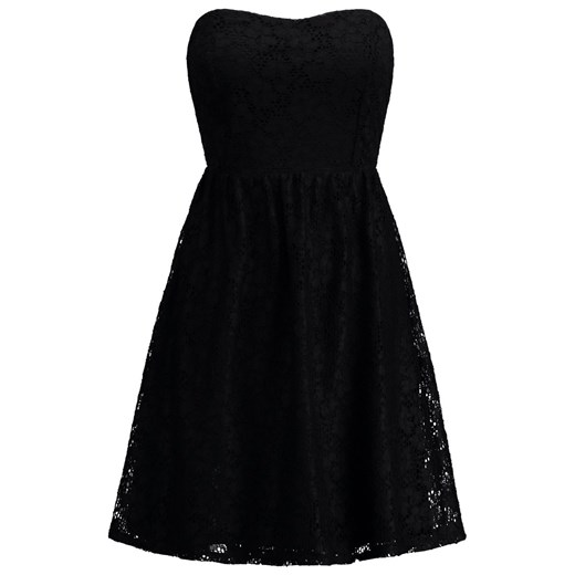 Even&Odd Sukienka letnia black zalando  abstrakcyjne wzory