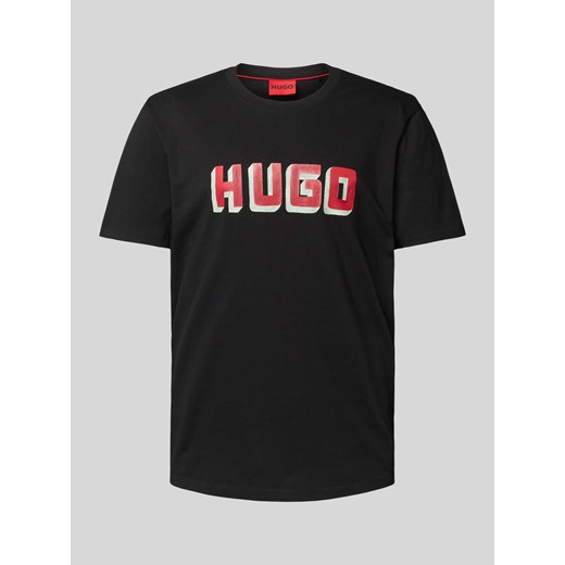 T-shirt z nadrukiem z logo model ‘Daqerio’ ze sklepu Peek&Cloppenburg  w kategorii T-shirty męskie - zdjęcie 173638451