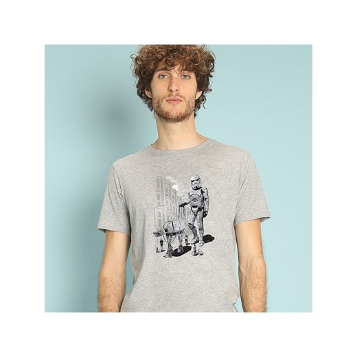 WOOOP Koszulka &quot;Holiday&quot; w kolorze szarym ze sklepu Limango Polska w kategorii T-shirty męskie - zdjęcie 173638932