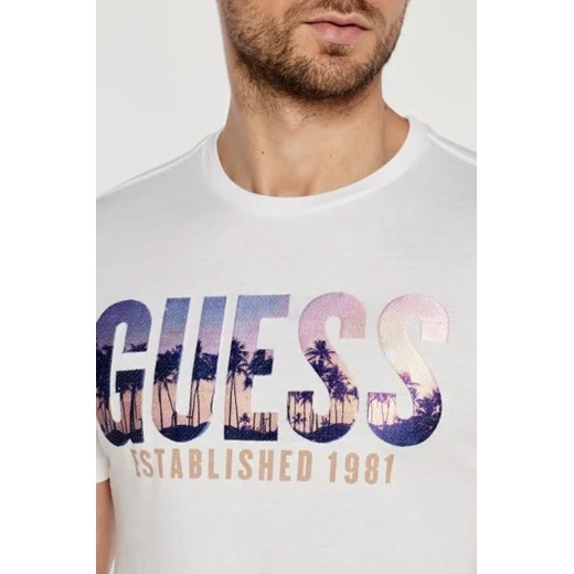 GUESS T-shirt CITY OF PALMS | Slim Fit Guess L Gomez Fashion Store