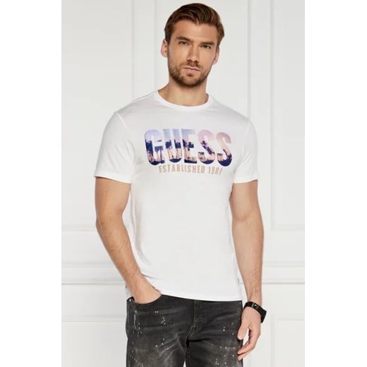 GUESS T-shirt CITY OF PALMS | Slim Fit Guess S Gomez Fashion Store