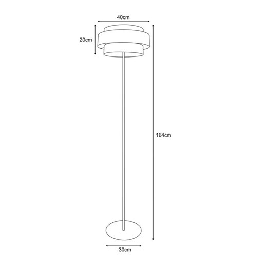 Lampa podłogowa Lumes