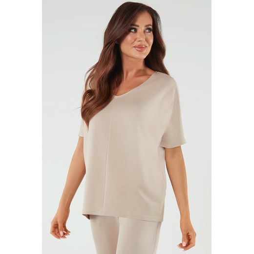 Italian Fashion sukienka casual z wiskozy luźna