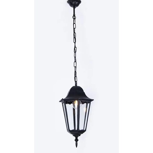 Czarna lampa wisząca ogrodowa retro - S353-Tirma Lumes One Size Edinos.pl