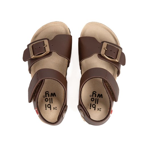 billowy Sandały &quot;Rosso&quot; w kolorze brązowym Billowy 25 Limango Polska wyprzedaż