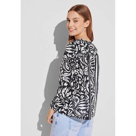 Street One Bluzka w kolorze czarno-białym Street One 44 okazja Limango Polska