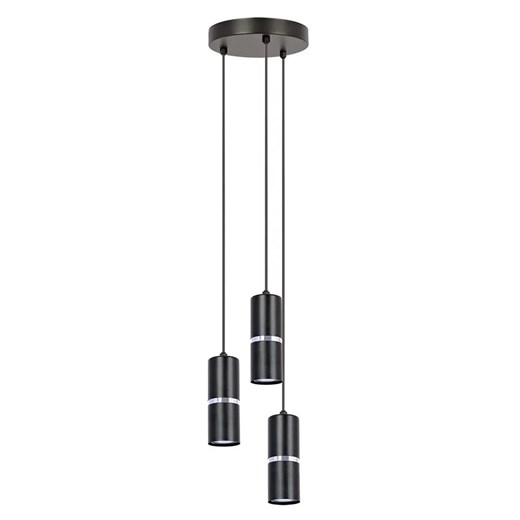 Potrójna metalowa lampa wisząca tuba - A563 F8-R37 ze sklepu Edinos.pl w kategorii Lampy wiszące - zdjęcie 173655764