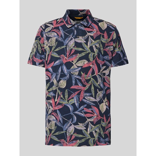 Koszulka polo z wyhaftowanym logo ze sklepu Peek&Cloppenburg  w kategorii T-shirty męskie - zdjęcie 173660541