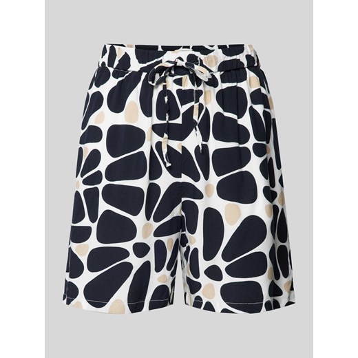 Bermudy o kroju regular fit z elastycznym pasem ze sklepu Peek&Cloppenburg  w kategorii Szorty - zdjęcie 173660552