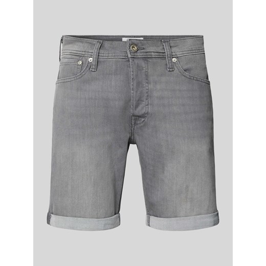 Szorty jeansowe o kroju regular fit z 5 kieszeniami model ‘RICK’ ze sklepu Peek&Cloppenburg  w kategorii Spodenki męskie - zdjęcie 173660644